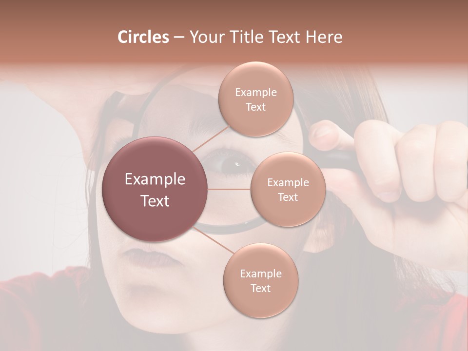 Looking Magnification Inspector PowerPoint Template