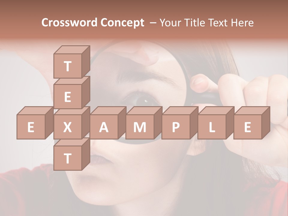 Looking Magnification Inspector PowerPoint Template
