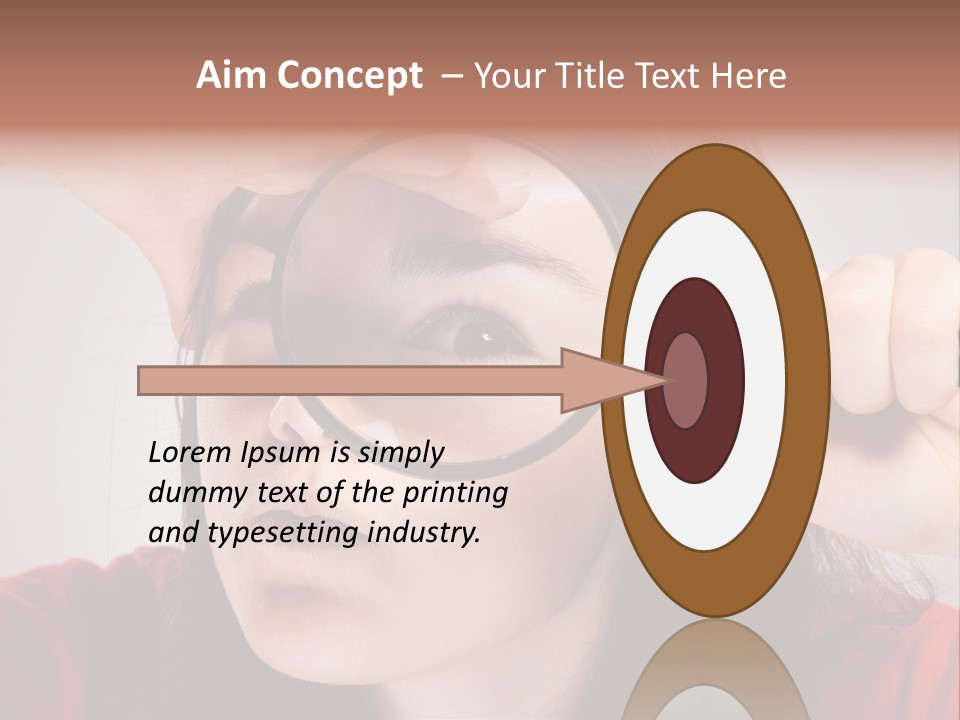 Looking Magnification Inspector PowerPoint Template