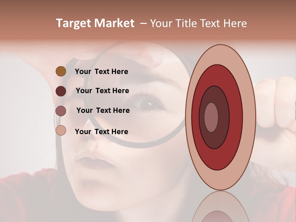 Looking Magnification Inspector PowerPoint Template