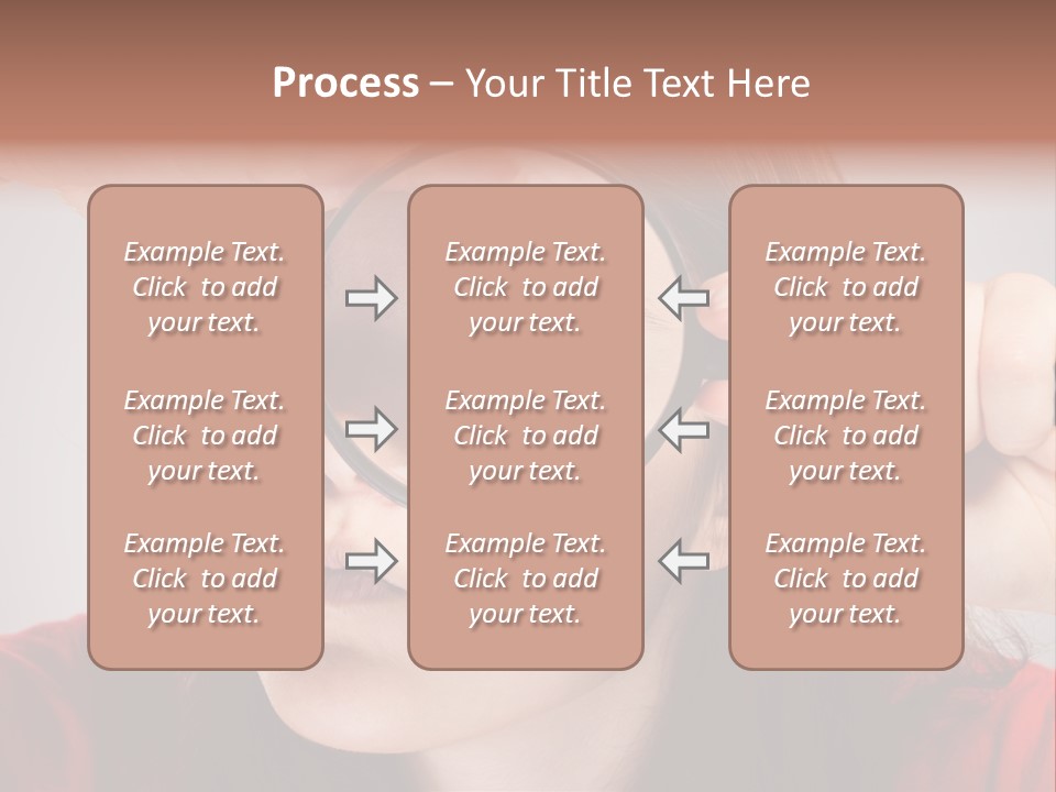 Looking Magnification Inspector PowerPoint Template