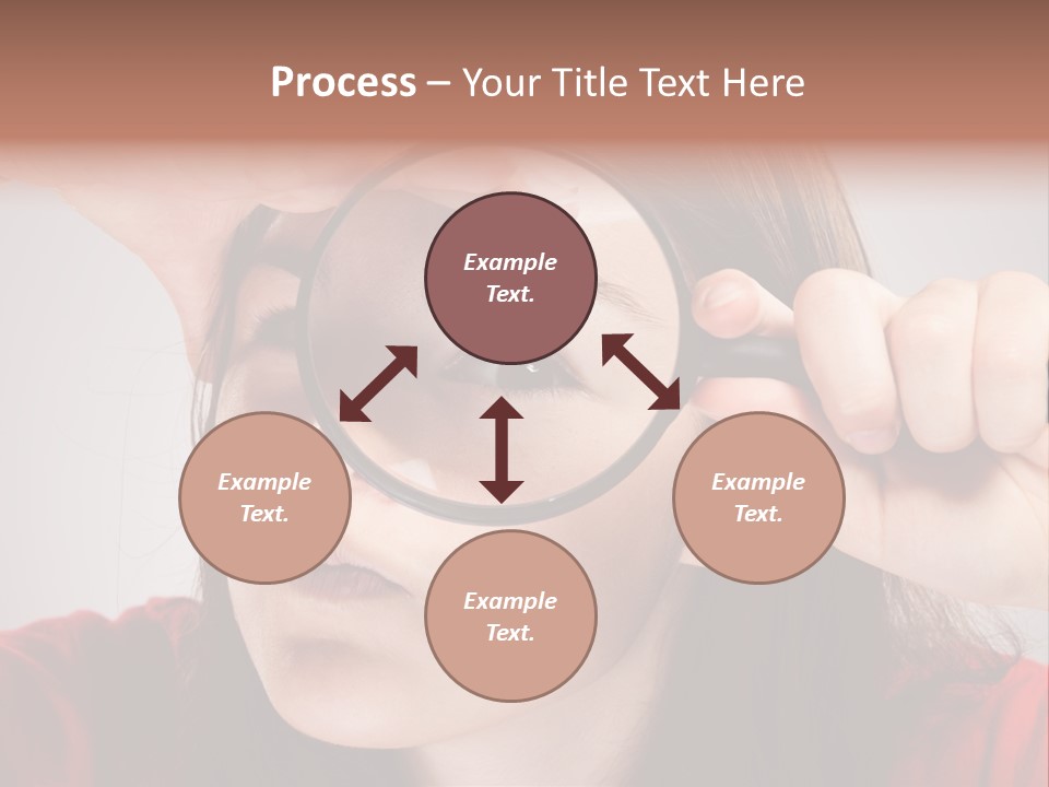 Looking Magnification Inspector PowerPoint Template