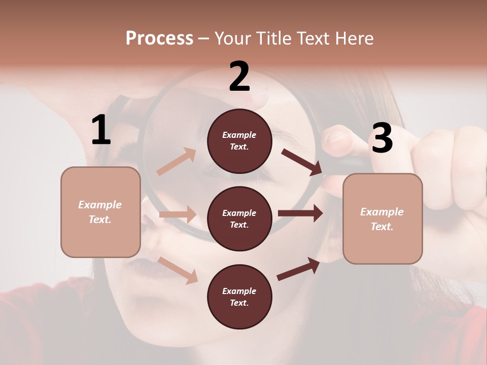 Looking Magnification Inspector PowerPoint Template