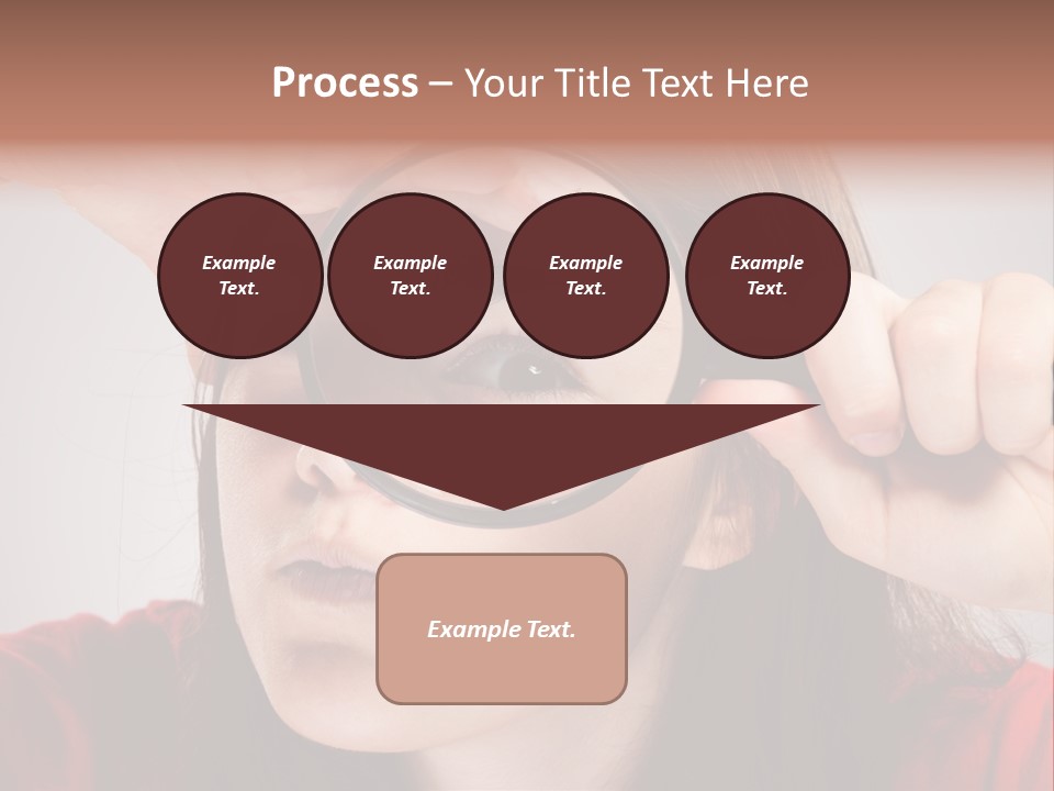 Looking Magnification Inspector PowerPoint Template