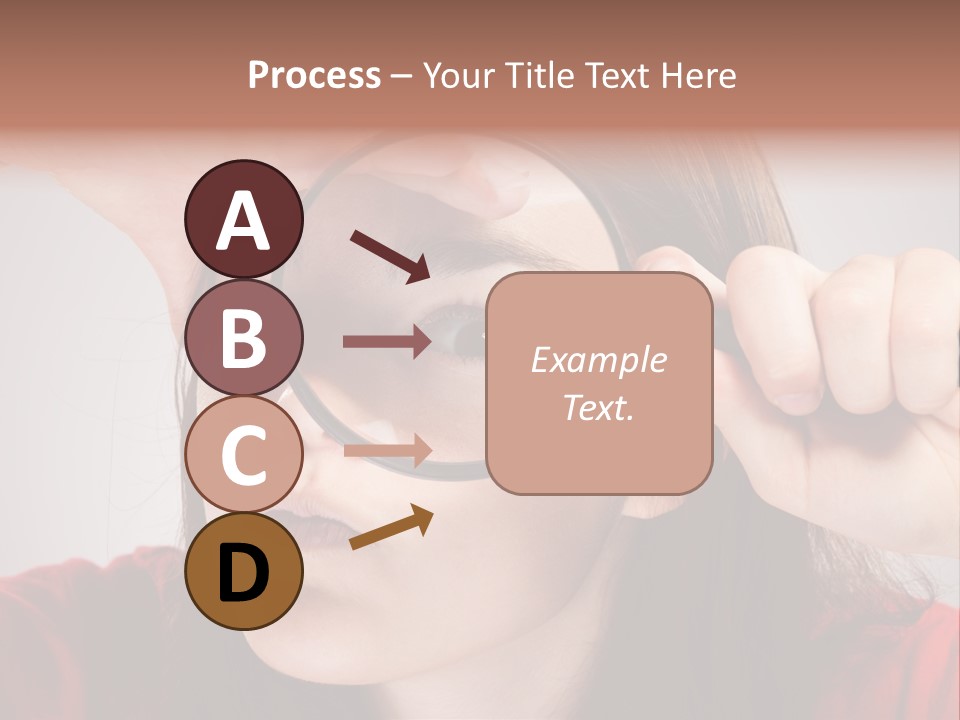 Looking Magnification Inspector PowerPoint Template