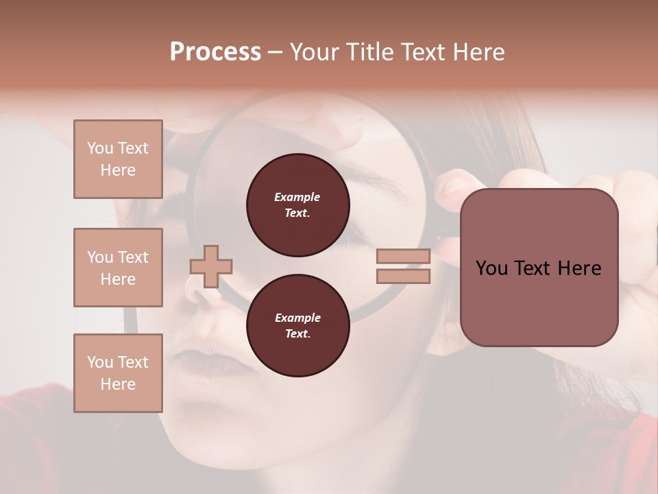 Looking Magnification Inspector PowerPoint Template