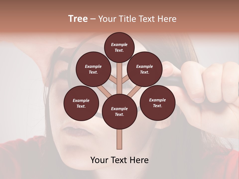 Looking Magnification Inspector PowerPoint Template