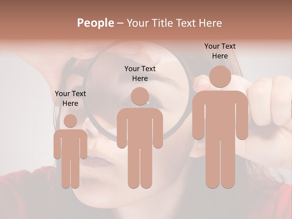Looking Magnification Inspector PowerPoint Template