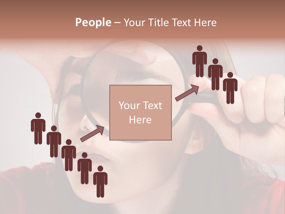 Looking Magnification Inspector PowerPoint Template