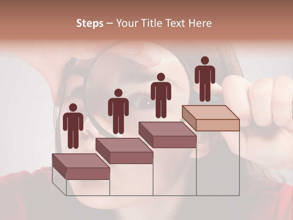 Looking Magnification Inspector PowerPoint Template
