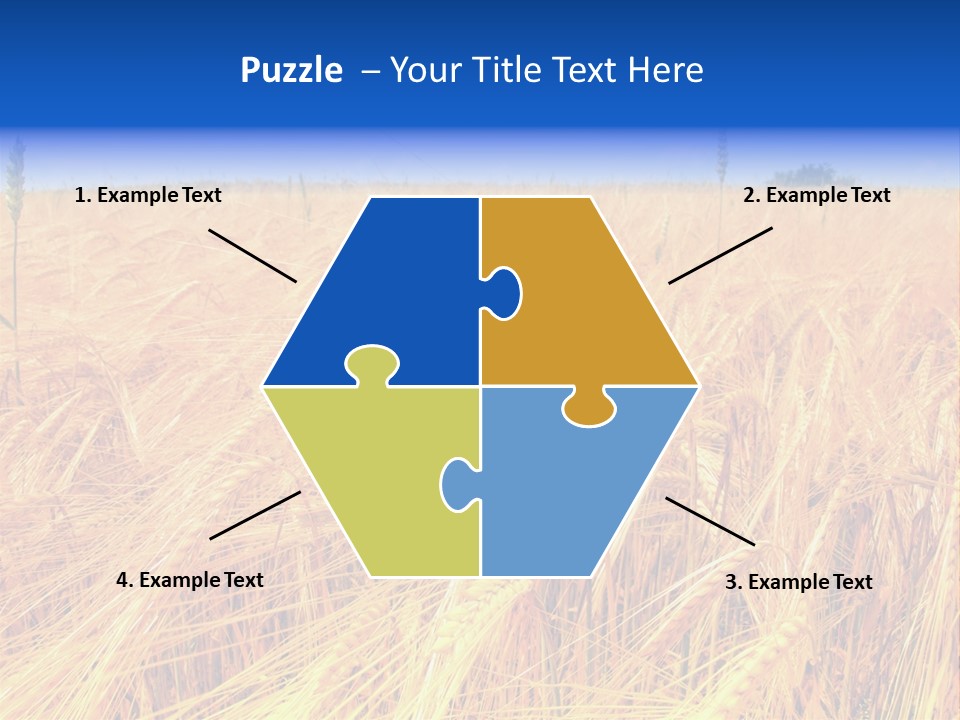 Processed Grains Seed Whole Wheat PowerPoint Template