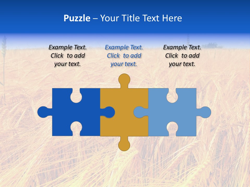 Processed Grains Seed Whole Wheat PowerPoint Template