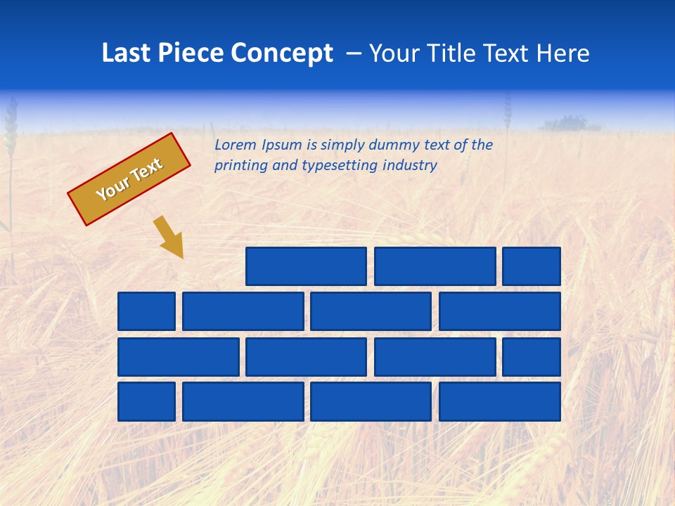 Processed Grains Seed Whole Wheat PowerPoint Template