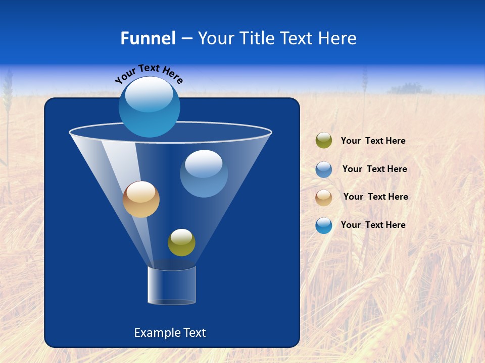 Processed Grains Seed Whole Wheat PowerPoint Template