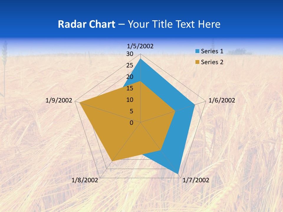 Processed Grains Seed Whole Wheat PowerPoint Template