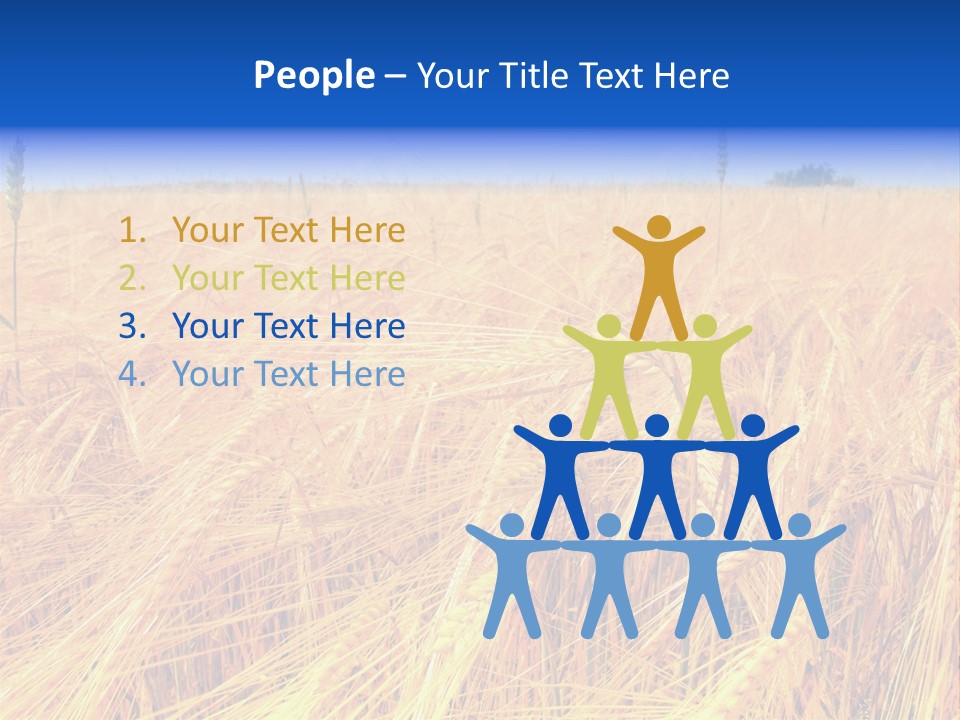 Processed Grains Seed Whole Wheat PowerPoint Template