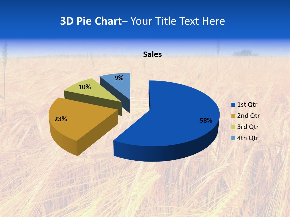 Processed Grains Seed Whole Wheat PowerPoint Template