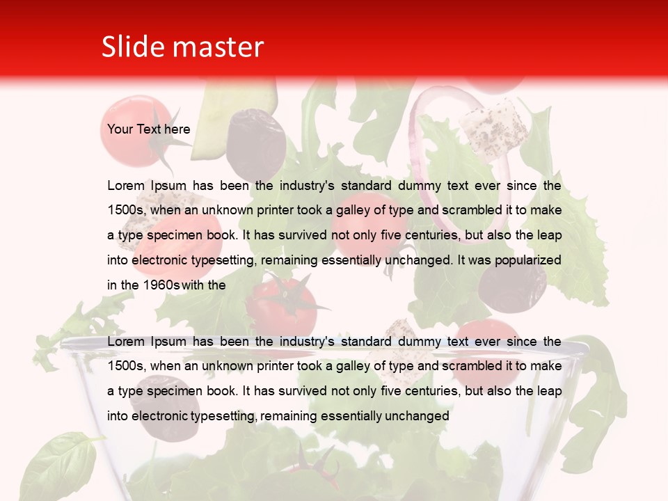 Herb Oil Yellow PowerPoint Template