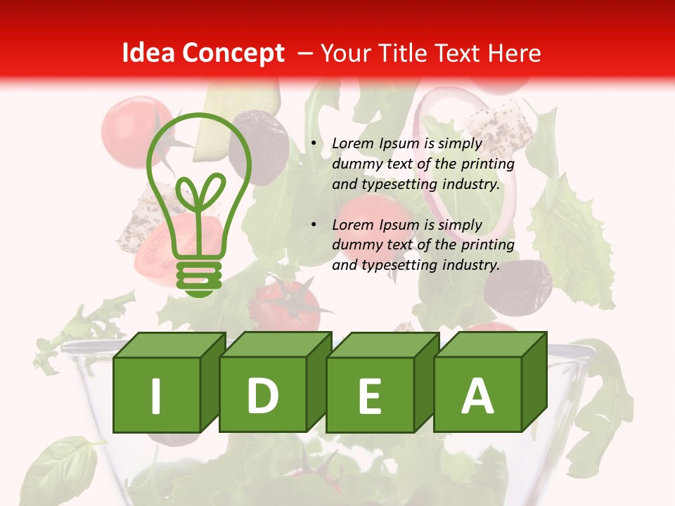 Herb Oil Yellow PowerPoint Template