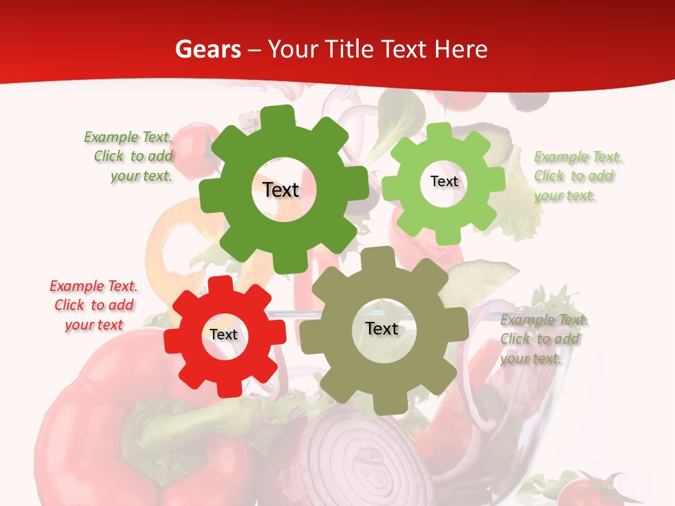 Appetiser Plate Health PowerPoint Template