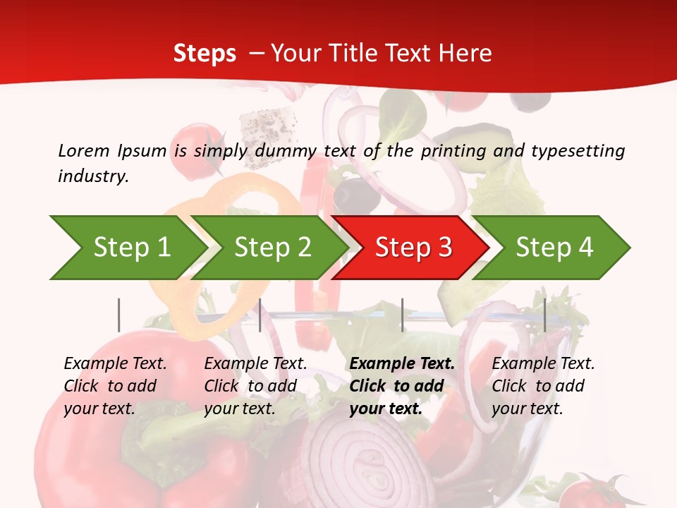 Appetiser Plate Health PowerPoint Template