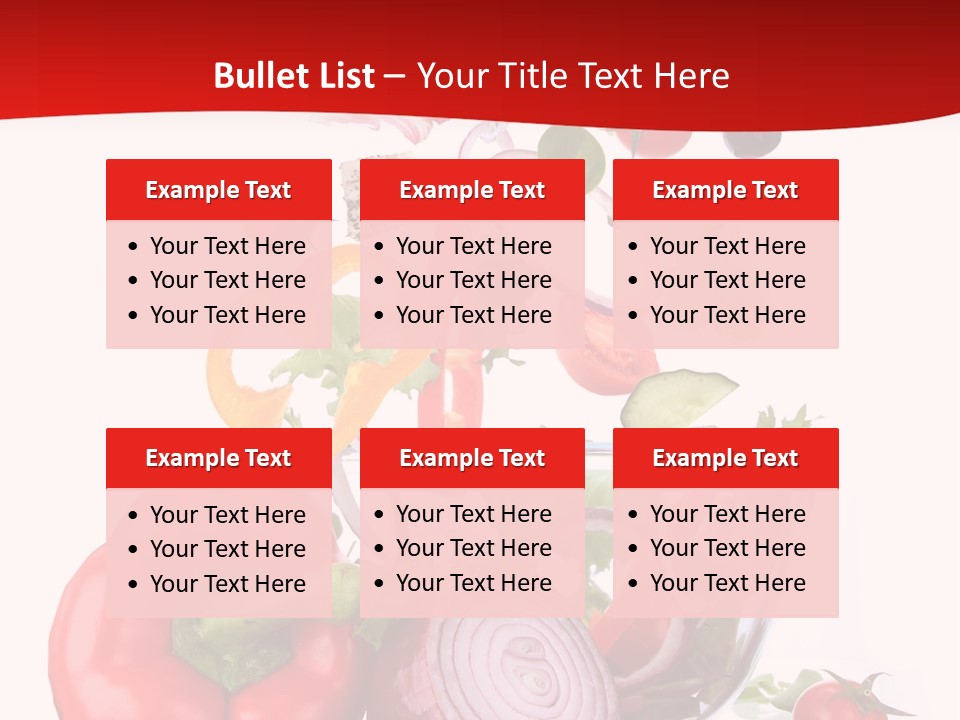 Appetiser Plate Health PowerPoint Template