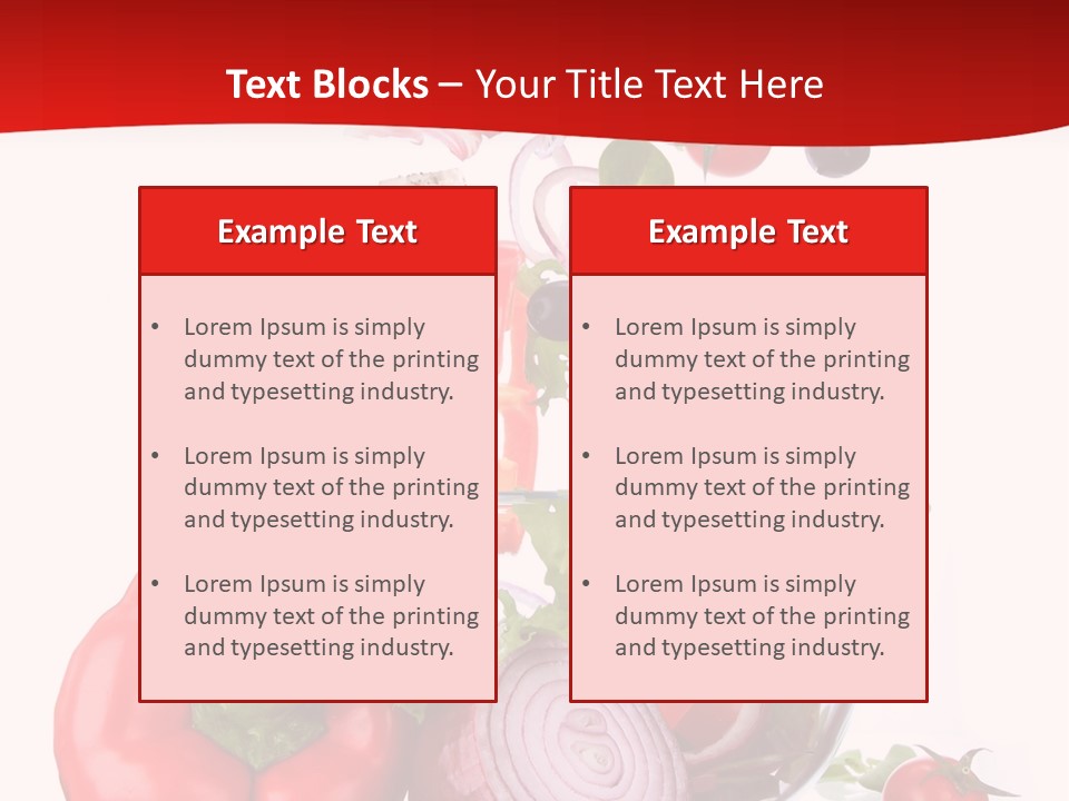Appetiser Plate Health PowerPoint Template