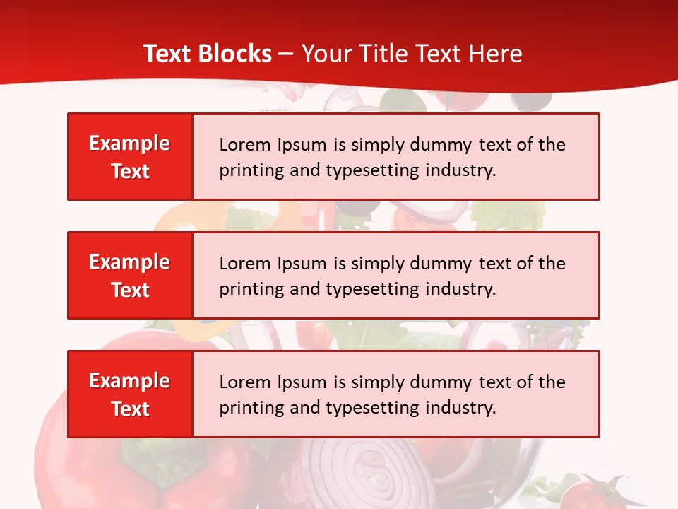 Appetiser Plate Health PowerPoint Template