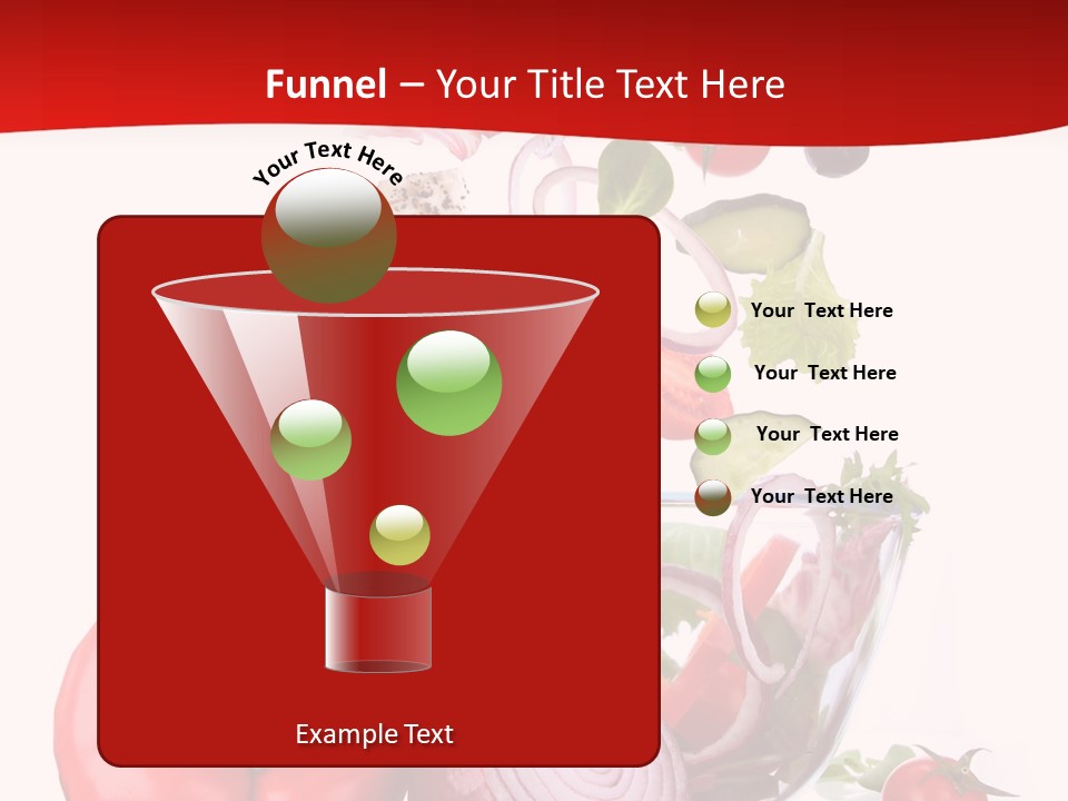 Appetiser Plate Health PowerPoint Template