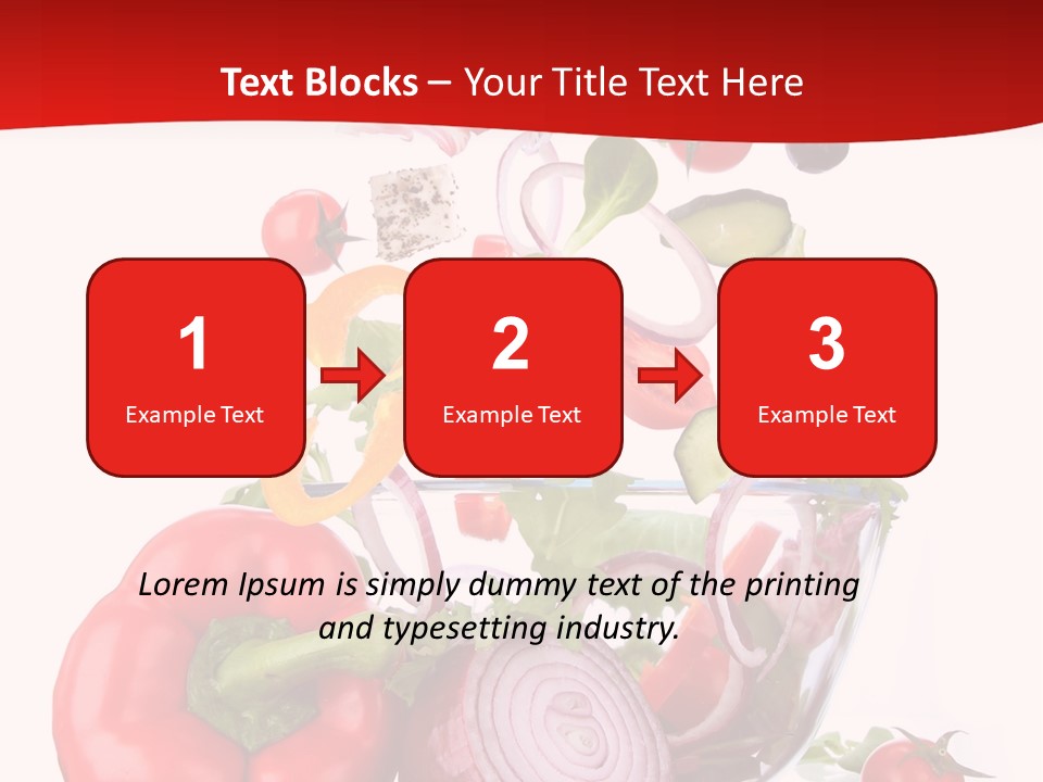Appetiser Plate Health PowerPoint Template