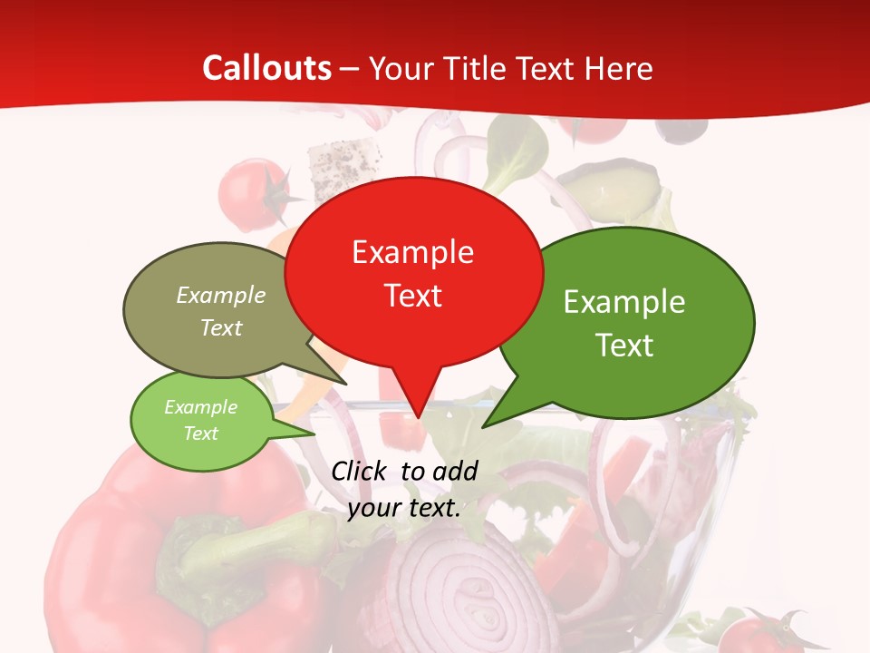 Appetiser Plate Health PowerPoint Template