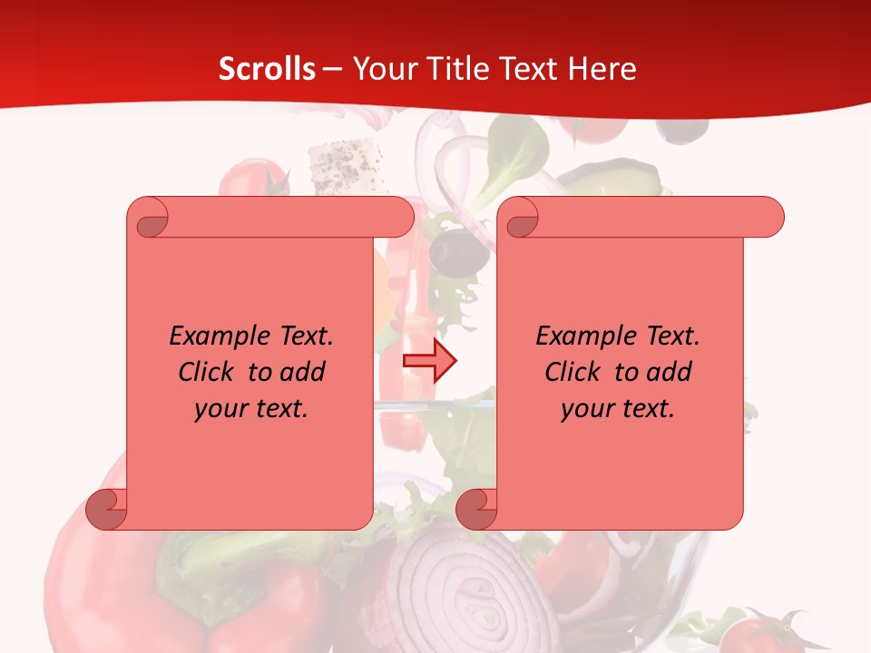 Appetiser Plate Health PowerPoint Template