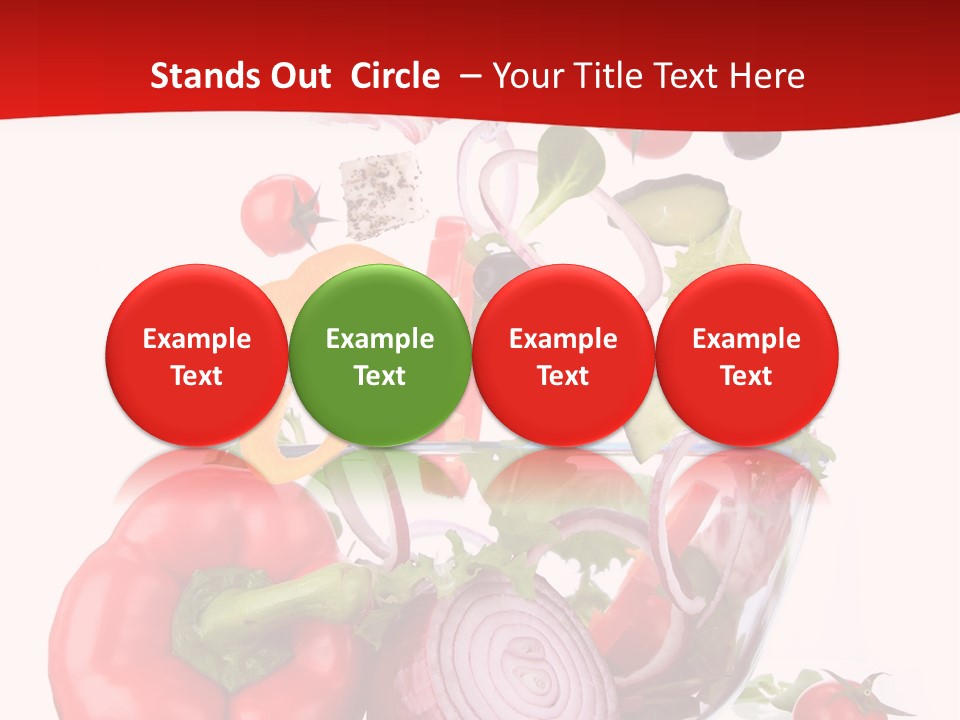 Appetiser Plate Health PowerPoint Template