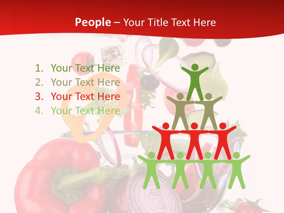 Appetiser Plate Health PowerPoint Template