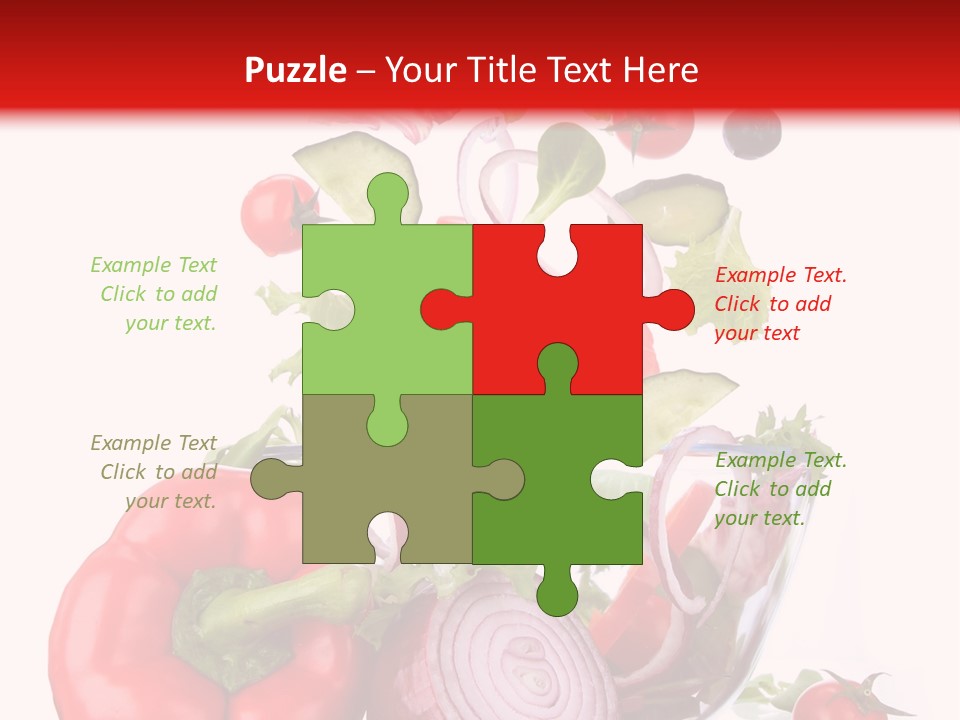 Vitamin Group Green PowerPoint Template