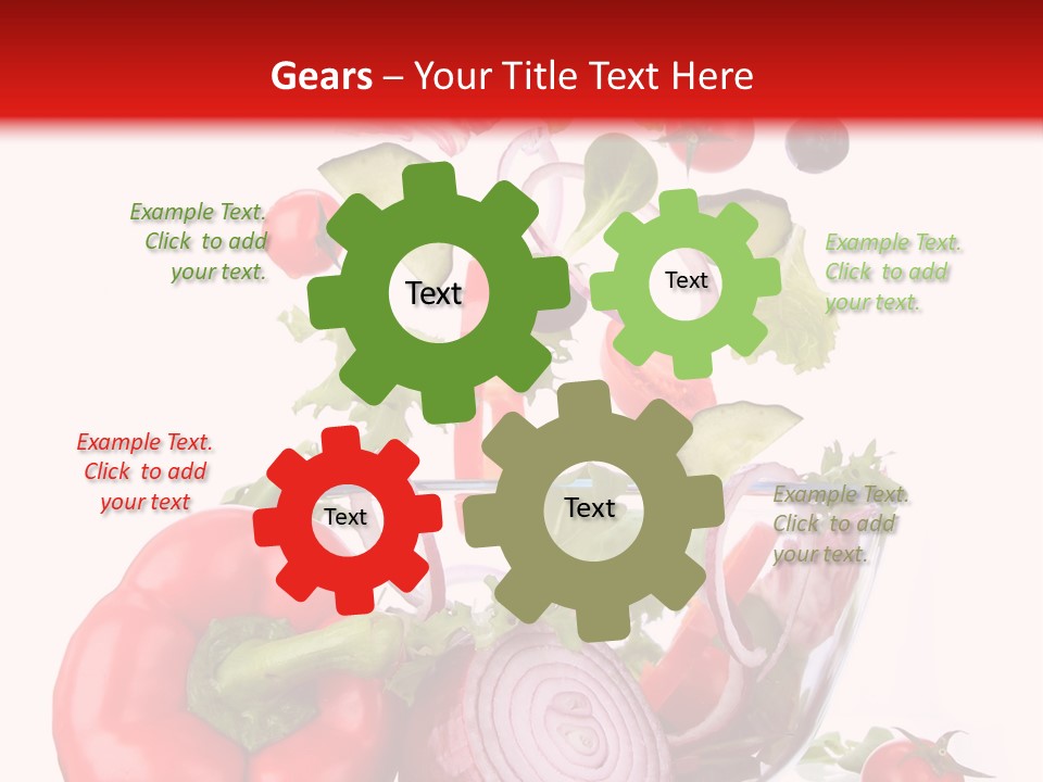 Vitamin Group Green PowerPoint Template