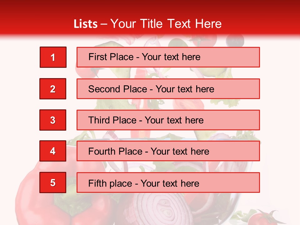 Vitamin Group Green PowerPoint Template