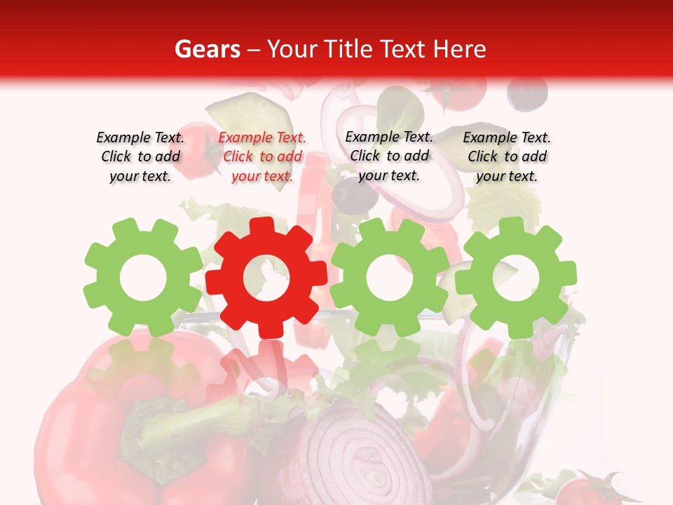 Vitamin Group Green PowerPoint Template