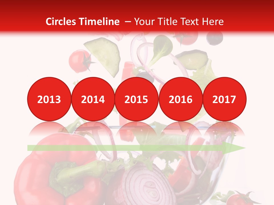 Vitamin Group Green PowerPoint Template