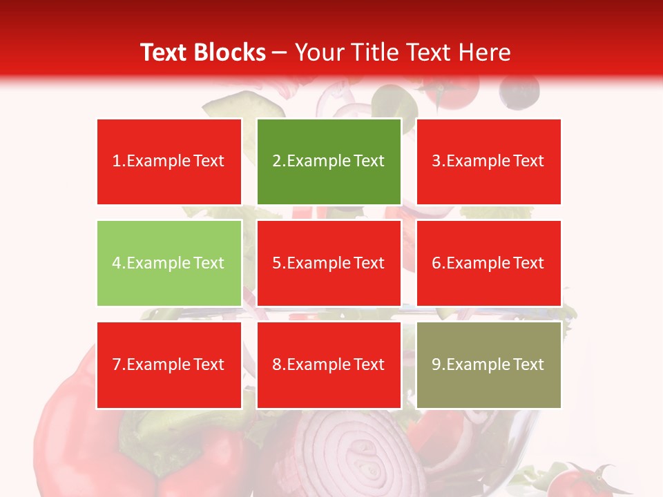 Vitamin Group Green PowerPoint Template