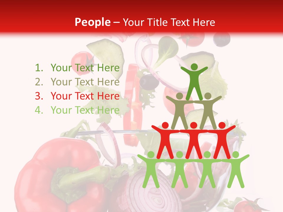 Vitamin Group Green PowerPoint Template