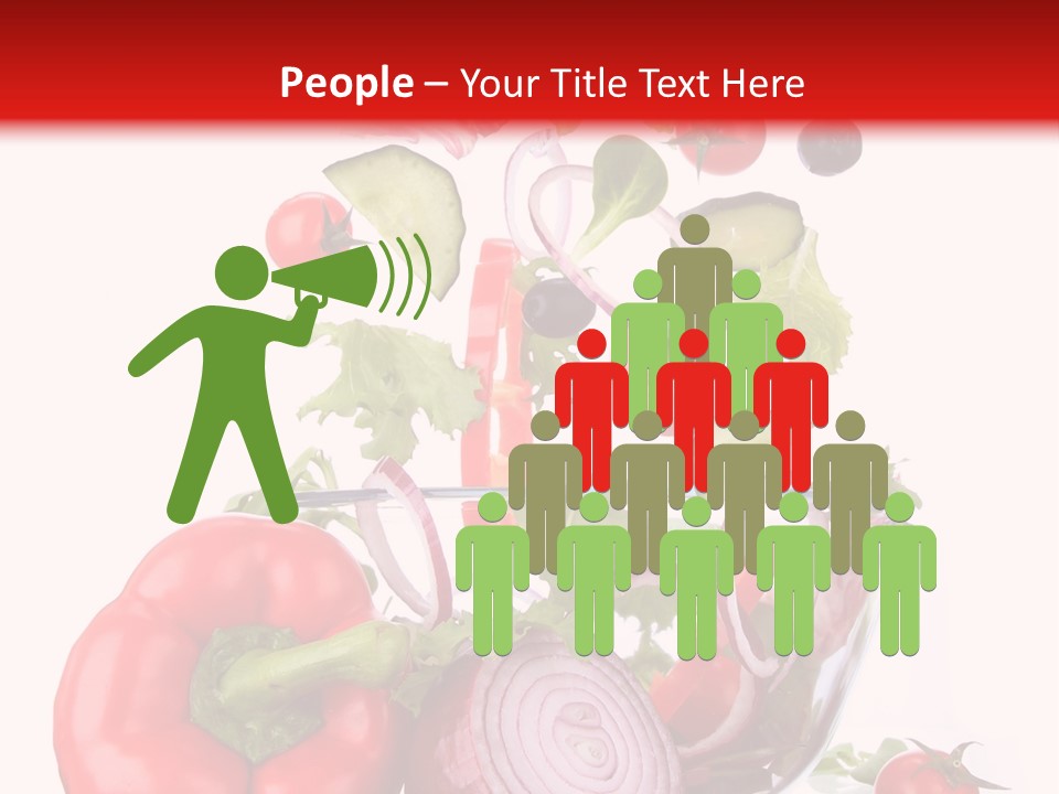 Vitamin Group Green PowerPoint Template