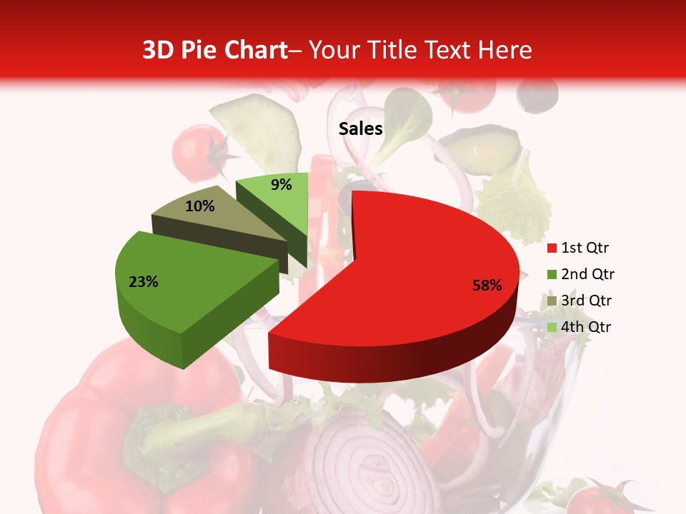 Vitamin Group Green PowerPoint Template