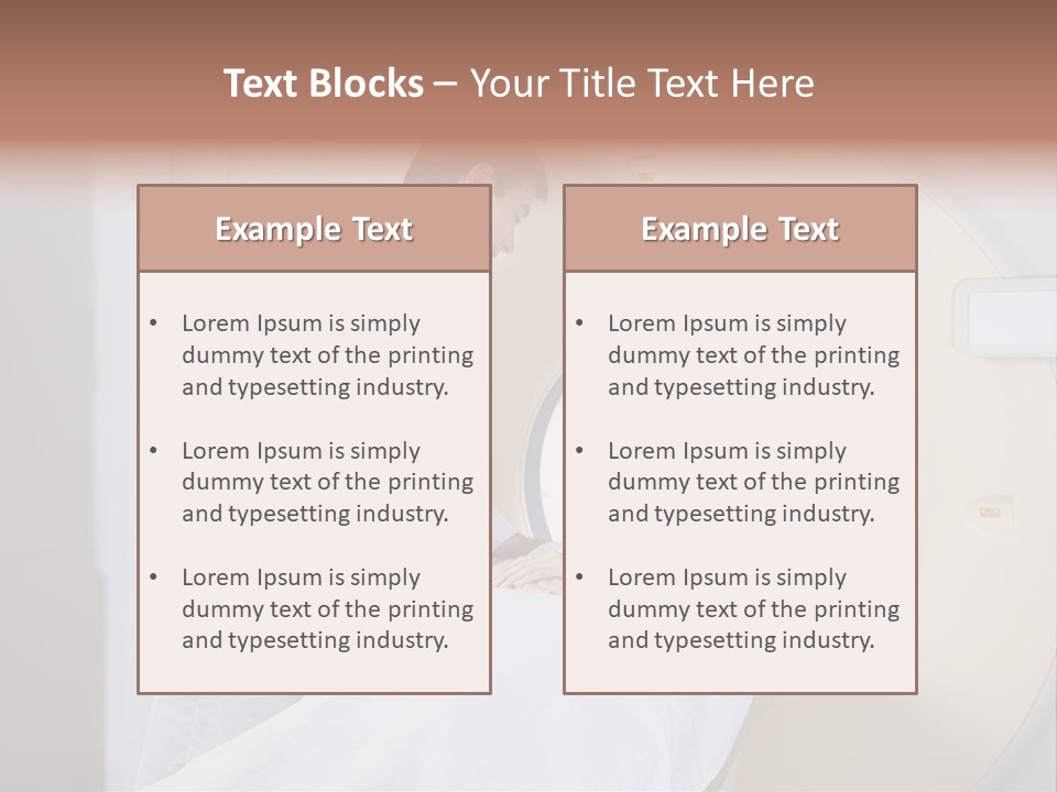Exam Patient Imaging PowerPoint Template