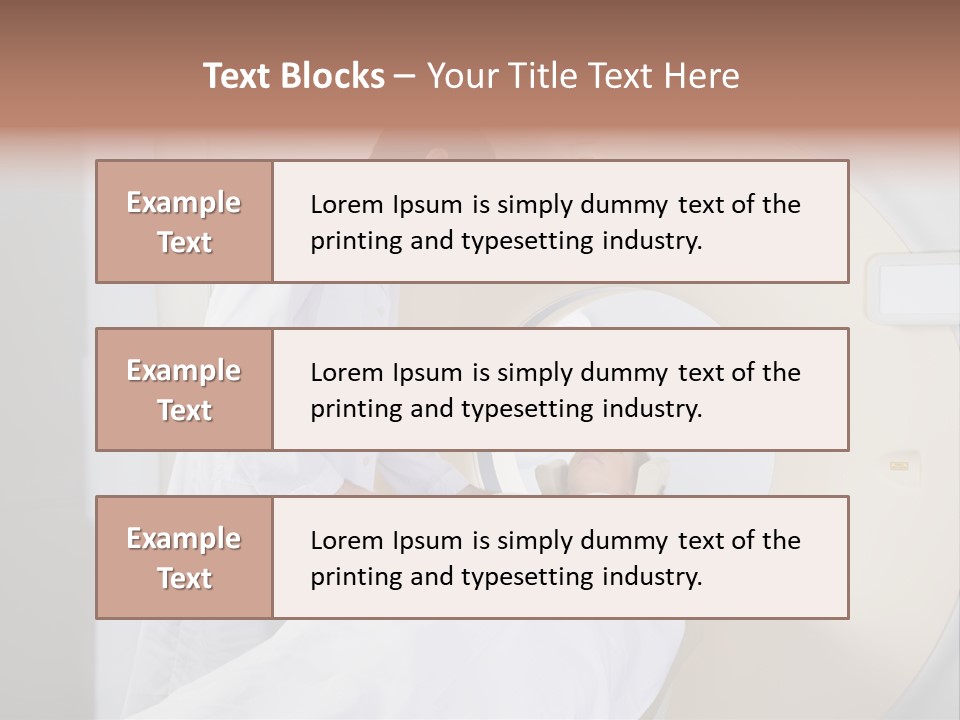 Exam Patient Imaging PowerPoint Template