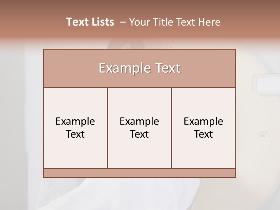 Exam Patient Imaging PowerPoint Template