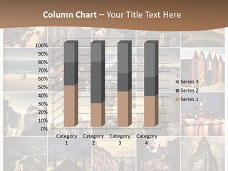 Mosaic Landmark Snow PowerPoint Template