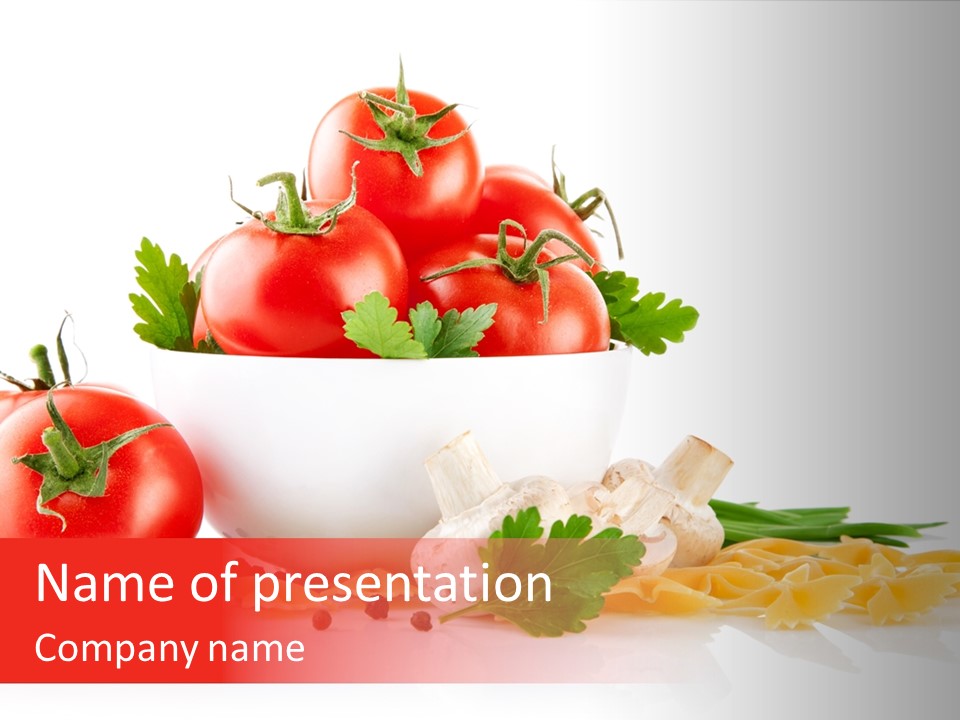 Nourishing Juicy Meal PowerPoint Template