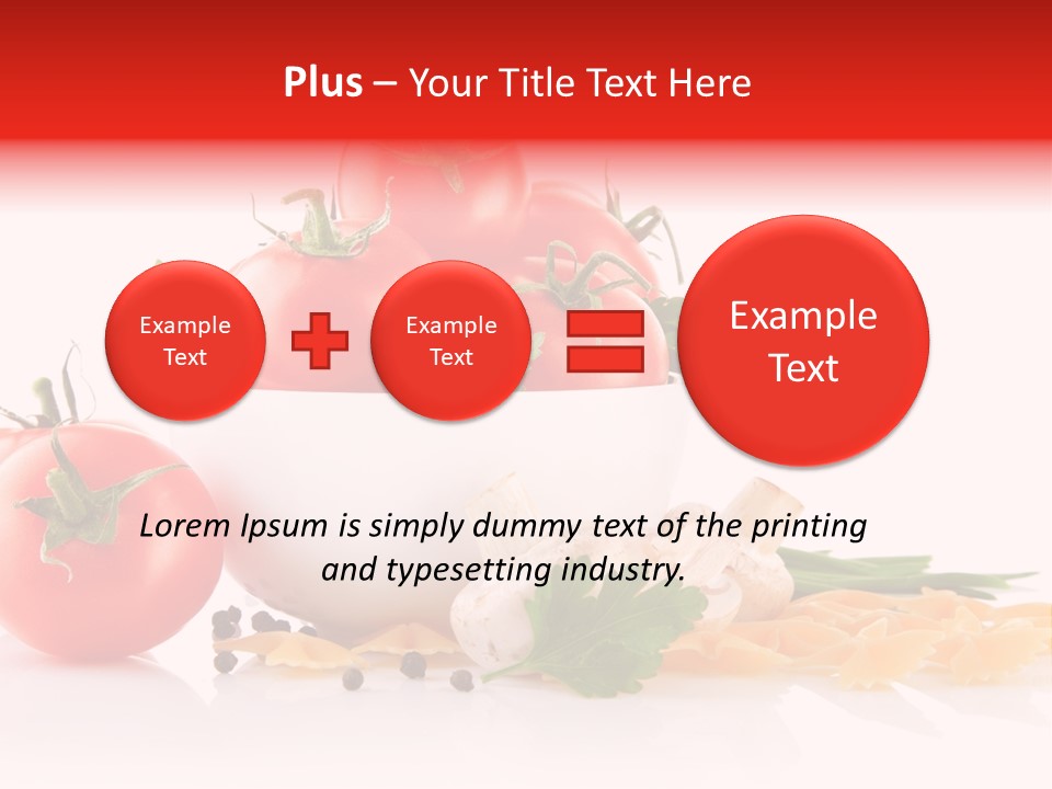 Nourishing Juicy Meal PowerPoint Template