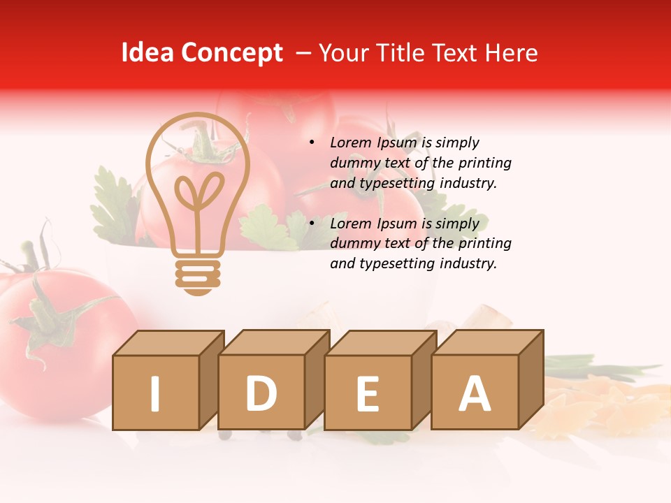 Nourishing Juicy Meal PowerPoint Template